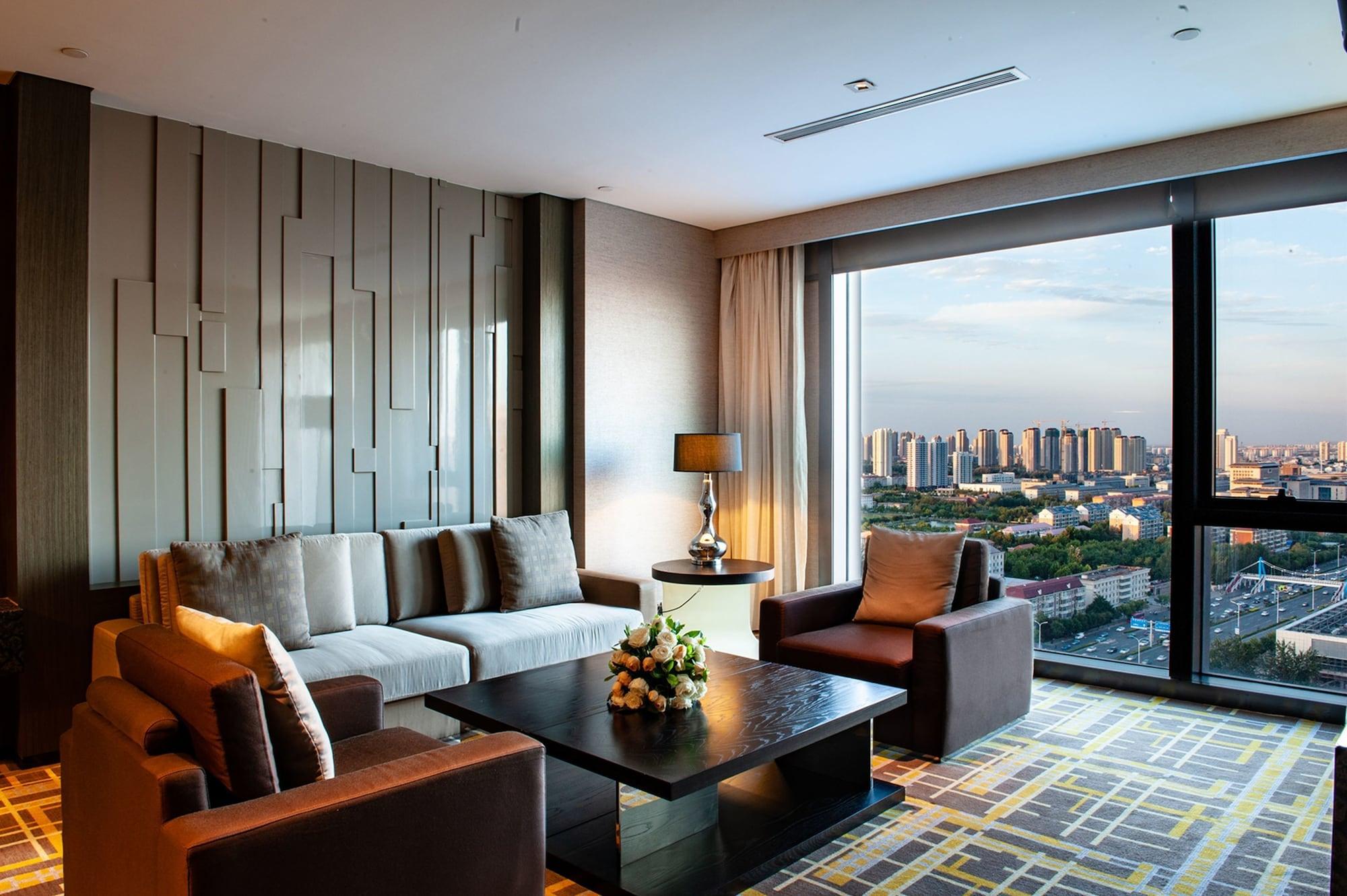 Hotel Hyatt Regency Tianjin East Zewnętrze zdjęcie